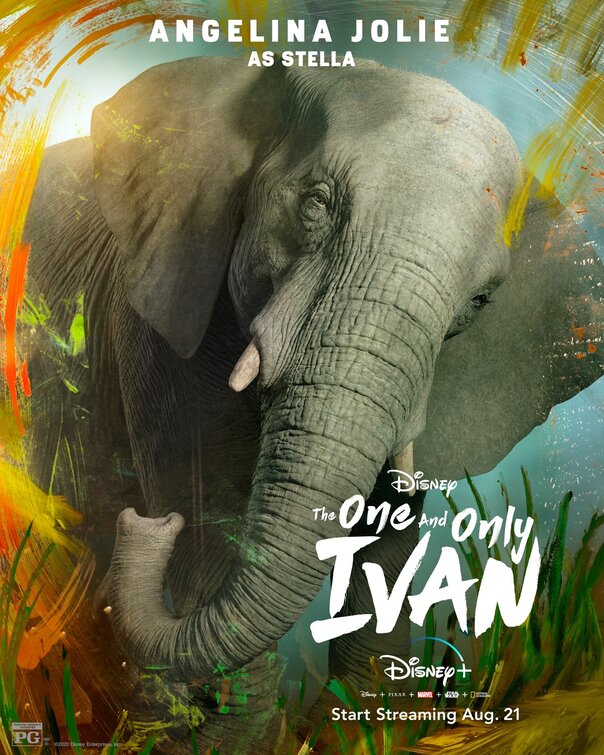 1000 piece jigsaw puzzle for tv poster: The One and Only Ivan, ver8