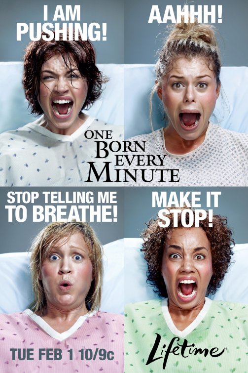 1000 piece jigsaw puzzle for tv poster: One Born Every Minute, ver5