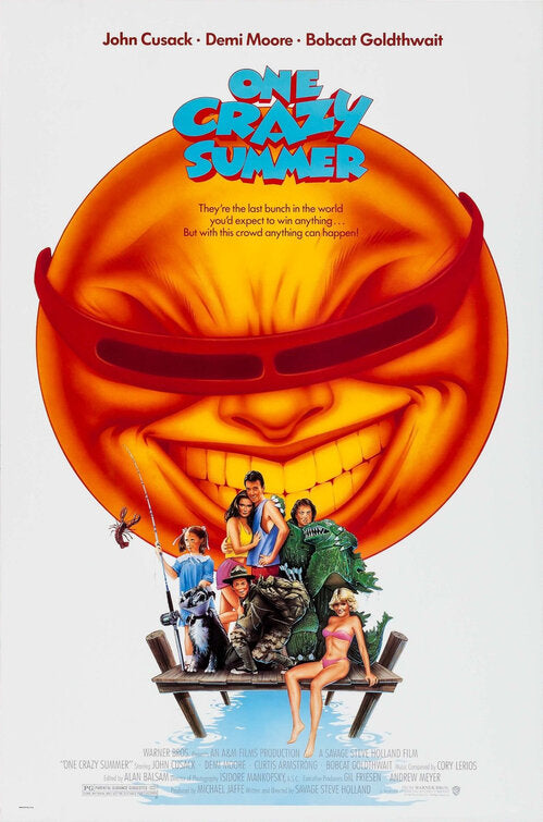 the movie poster: One Crazy Summer (1986)