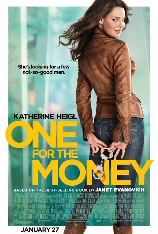 1000 piece jigsaw puzzle for the movie poster: One for the Money (2012)