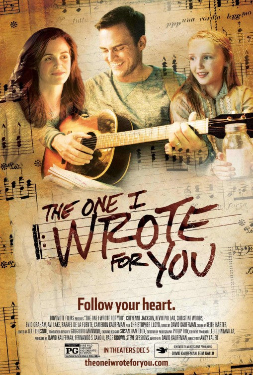 1000 piece jigsaw puzzle for the movie poster: The One I Wrote for You (2014)