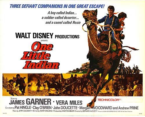 the movie poster: One Little Indian (1973) ver2