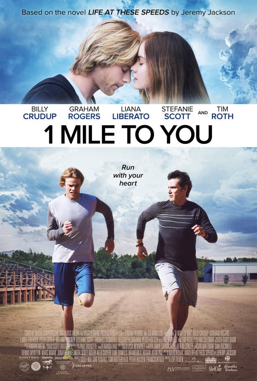 1000 piece jigsaw puzzle for the movie poster: 1 Mile to You (2017)