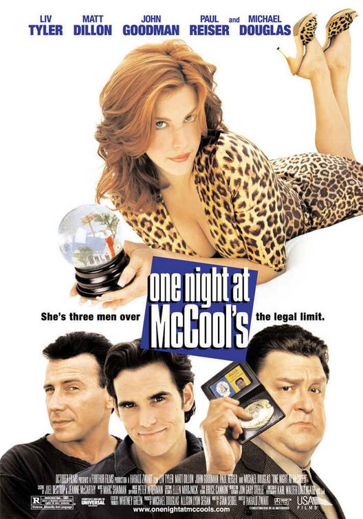 the movie poster: One Night at McCool's (2001)