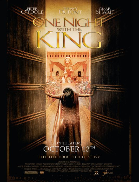 the movie poster: One Night With the King (2006)