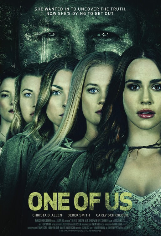 1000 piece jigsaw puzzle for the movie poster: One of Us (2017)