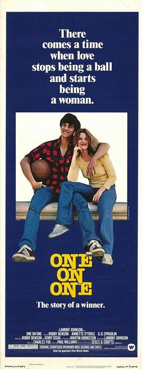 the movie poster: One On One (1977)