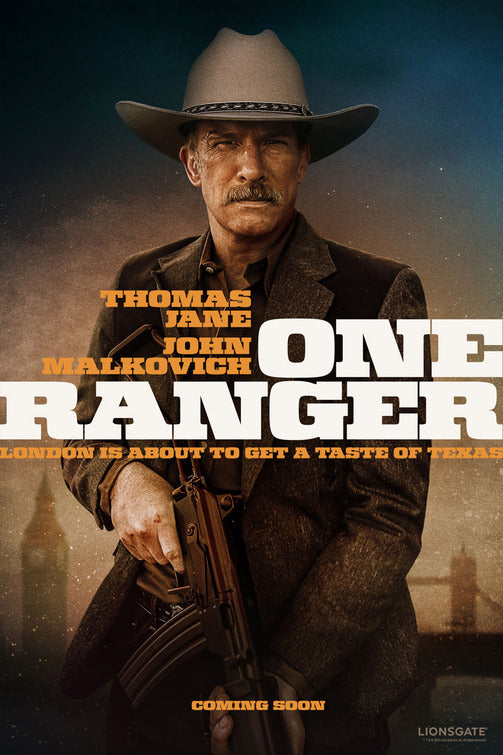 1000 piece jigsaw puzzle for the movie poster: One Ranger (2023)