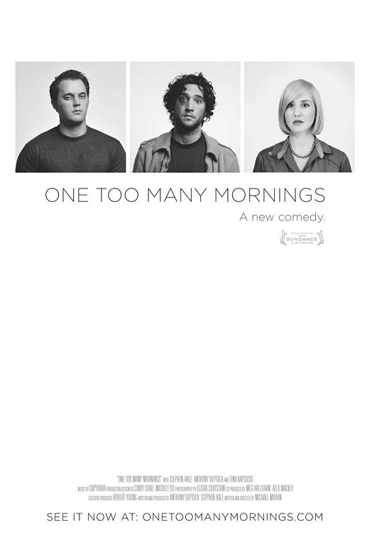 1000 piece jigsaw puzzle for the movie poster: One Too Many Mornings (2010)