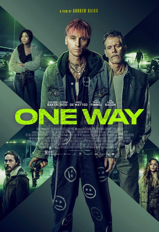 1000 piece jigsaw puzzle for the movie poster: One Way (2022)