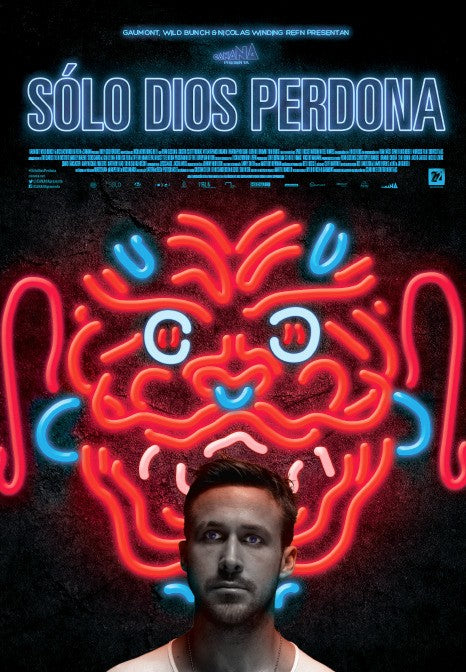 1000 piece jigsaw puzzle for the movie poster: Only God Forgives (2013) ver11