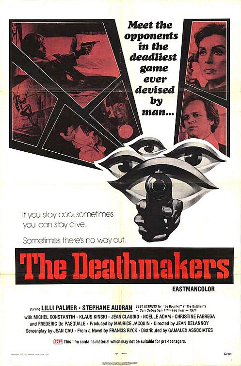 the movie poster: Only the Cool (aka The Deathmakers) (1972)