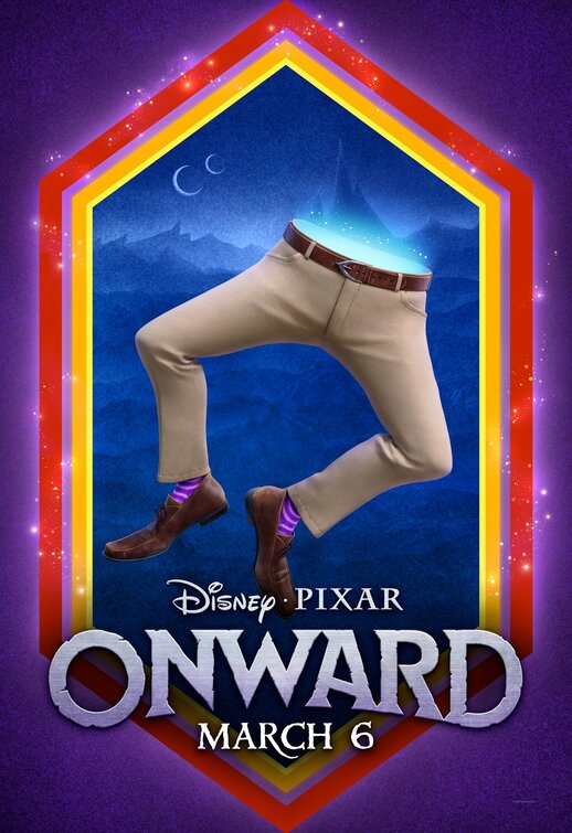 1000 piece jigsaw puzzle for the movie poster: Onward (2020) ver15