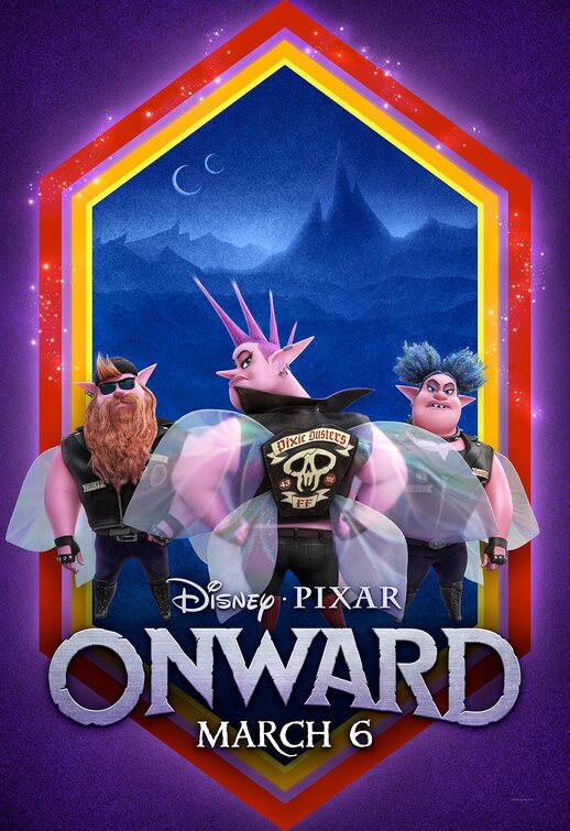 1000 piece jigsaw puzzle for the movie poster: Onward (2020) ver16