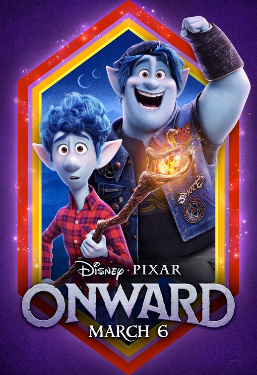 1000 piece jigsaw puzzle for the movie poster: Onward (2020) ver7