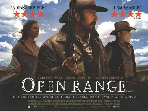 the movie poster: Open Range (2003) ver5