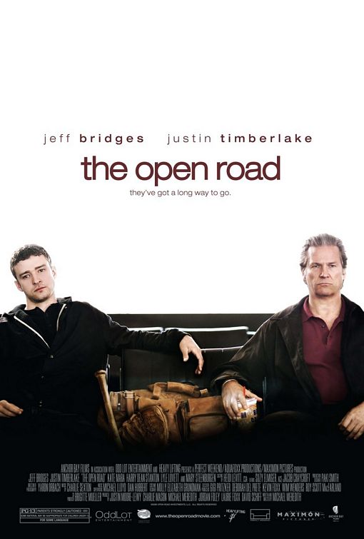 1000 piece jigsaw puzzle for the movie poster: The Open Road (2009)
