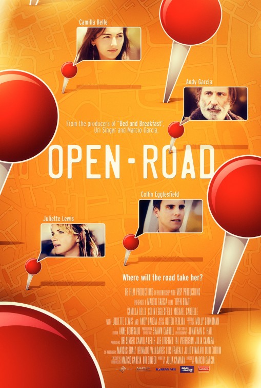 1000 piece jigsaw puzzle for the movie poster: Open Road (2012)