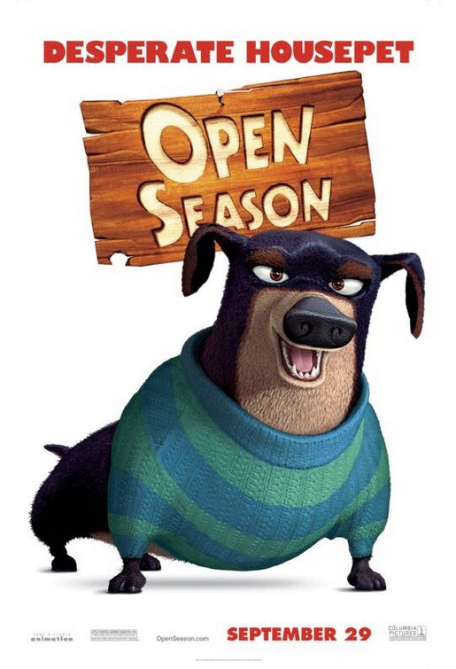 the movie poster: Open Season (2006) ver9