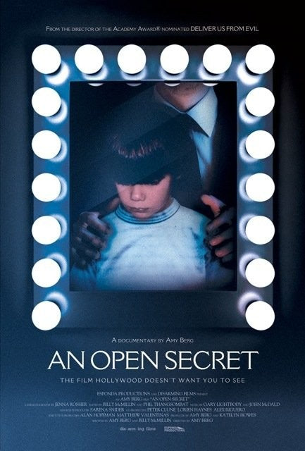 1000 piece jigsaw puzzle for the movie poster: An Open Secret (2015)