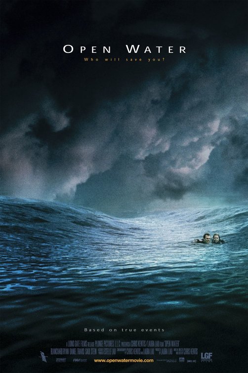 the movie poster: Open Water (2004) ver2