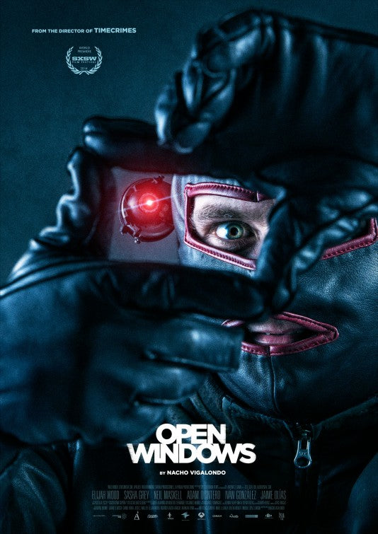 1000 piece jigsaw puzzle for the movie poster: Open Windows (2014)