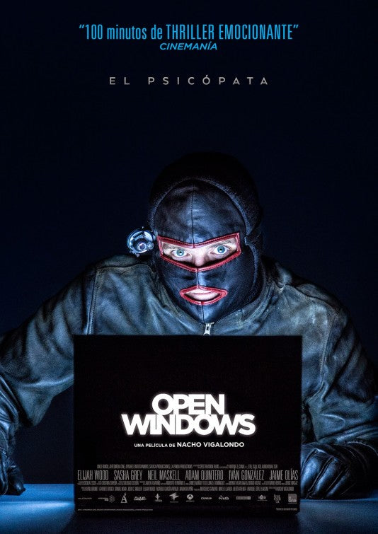 1000 piece jigsaw puzzle for the movie poster: Open Windows (2014) ver3
