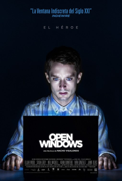 1000 piece jigsaw puzzle for the movie poster: Open Windows (2014) ver5