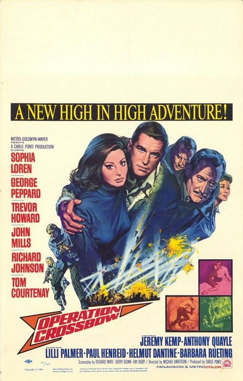 the movie poster: Operation Crossbow (1965)