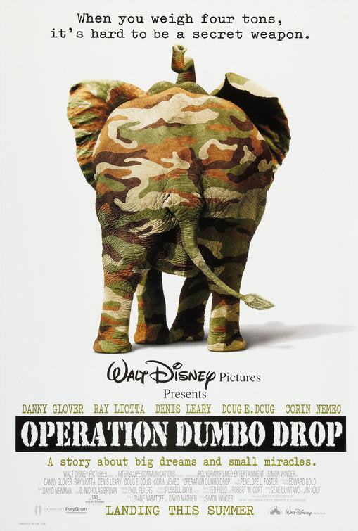 the movie poster: Operation Dumbo Drop (1995)