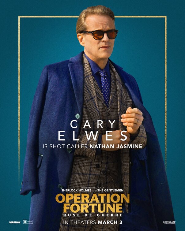 1000 piece jigsaw puzzle for the movie poster: Operation Fortune: Ruse de guerre (2023) ver6