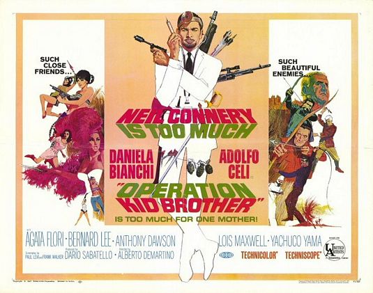 the movie poster: Operation Kid Brother (1967)