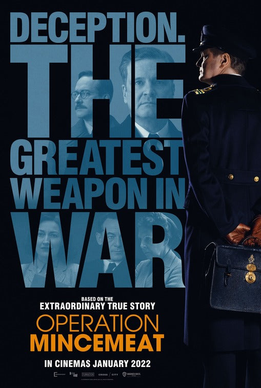 1000 piece jigsaw puzzle for the movie poster: Operation Mincemeat (2022)