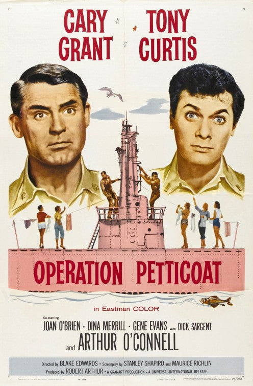 1000 piece jigsaw puzzle for the movie poster: Operation Petticoat (1959)