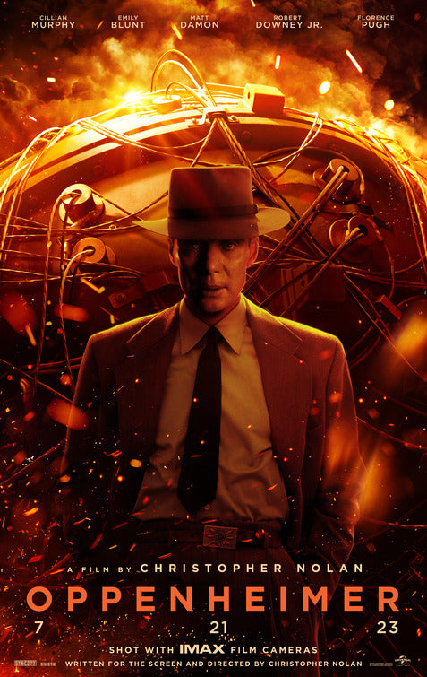 1000 piece jigsaw puzzle for the movie poster: Oppenheimer (2023) ver3