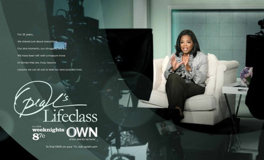 1000 piece jigsaw puzzle for tv poster: Oprah's Lifeclass