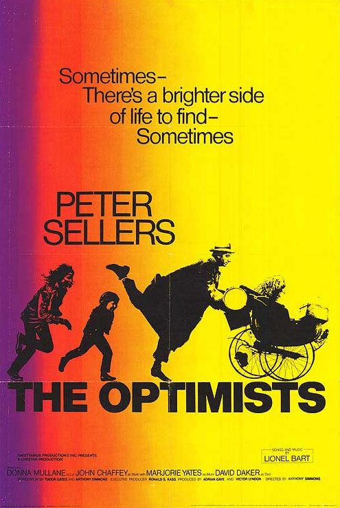 the movie poster: The Optimists (1973) ver2