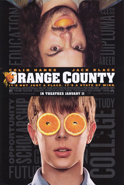 the movie poster: Orange County (2002)
