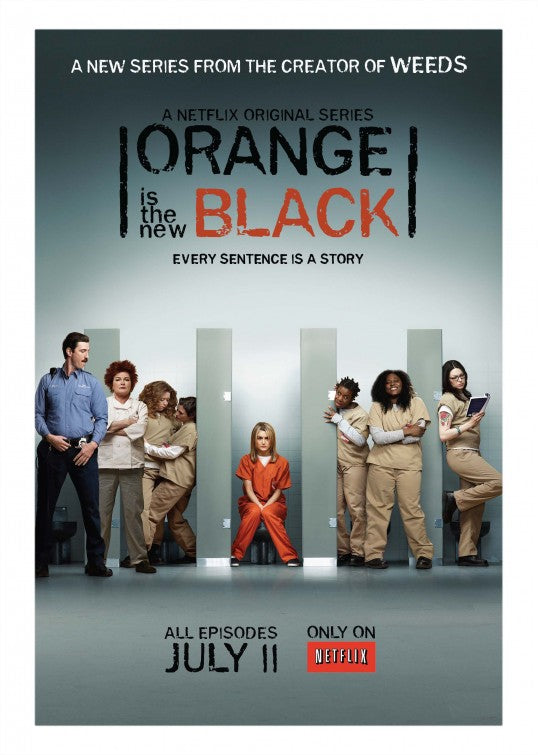 1000 piece jigsaw puzzle for tv poster: Orange Is the New Black