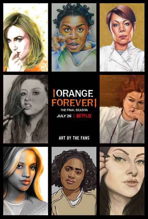 1000 piece jigsaw puzzle for tv poster: Orange Is the New Black, ver81