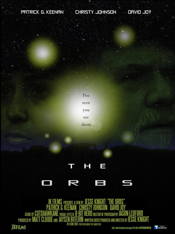 1000 piece jigsaw puzzle for the movie poster: The Orbs (2013)