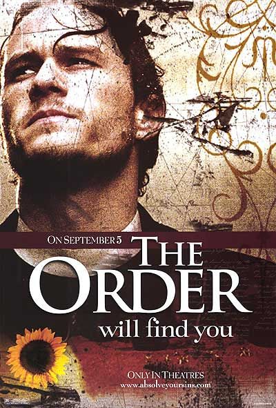 the movie poster: The Order (2003) ver5