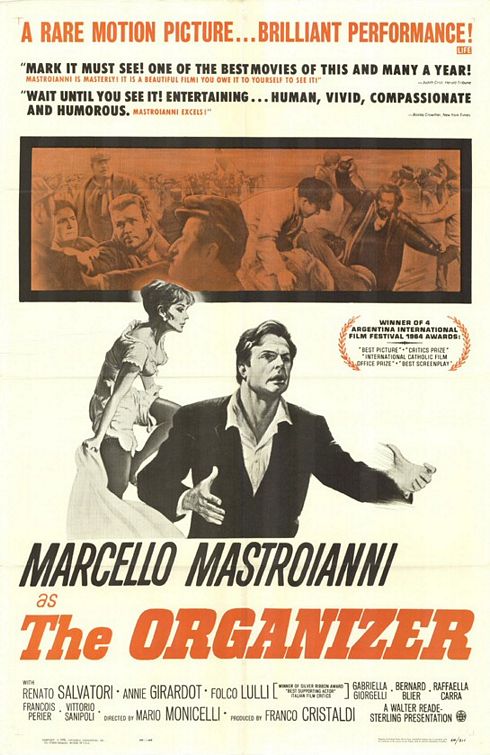 the movie poster: The Organizer (1963)