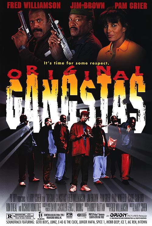 the movie poster: Original Gangstas (1996)