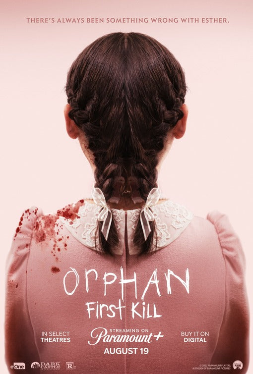 1000 piece jigsaw puzzle for the movie poster: Orphan: First Kill (2022)