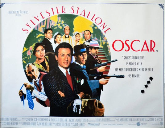 the movie poster: Oscar (1991) ver2