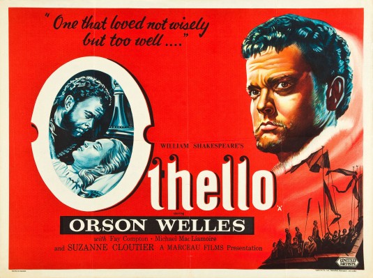 1000 piece jigsaw puzzle for the movie poster: Othello (1952)