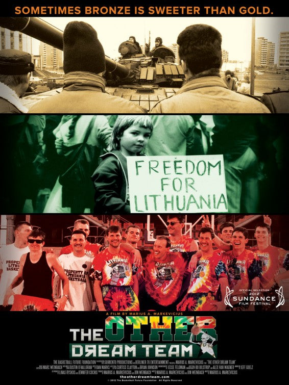 1000 piece jigsaw puzzle for the movie poster: The Other Dream Team (2012)