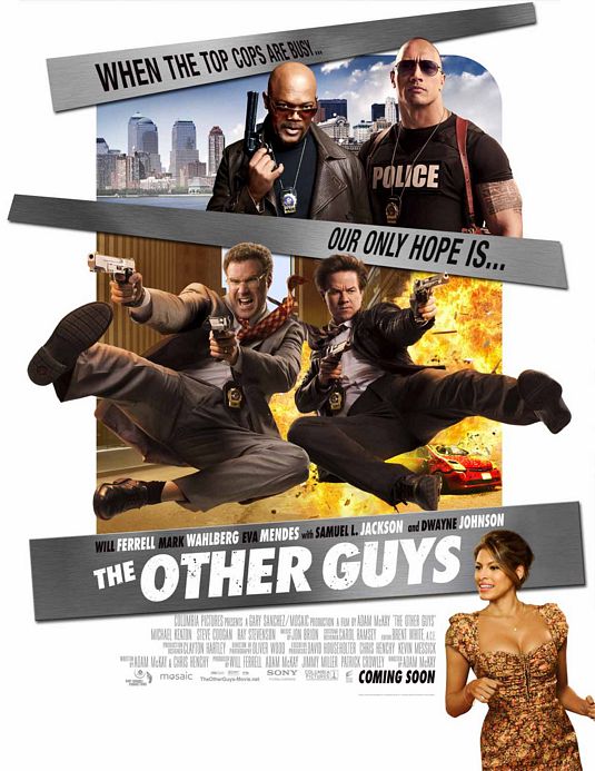 1000 piece jigsaw puzzle for the movie poster: The Other Guys (2010) ver2