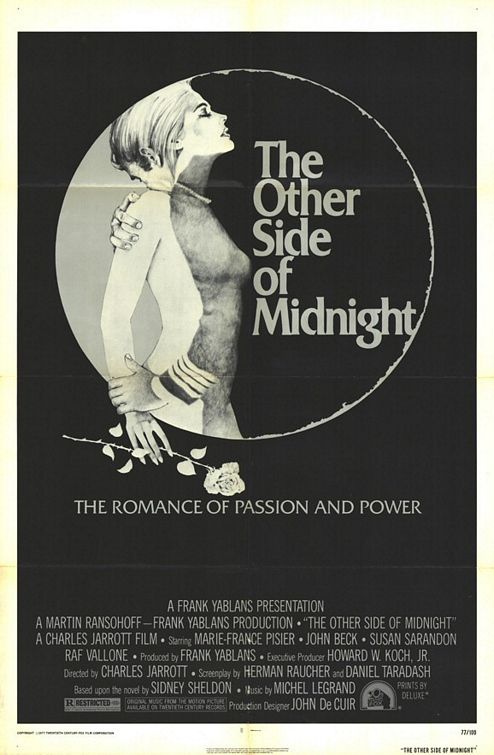 the movie poster: The Other Side of Midnight (1977)